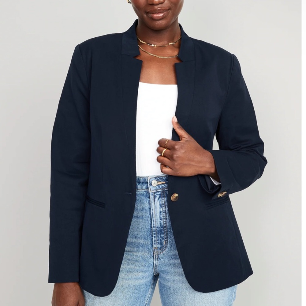 NWOT navy blazer old navy